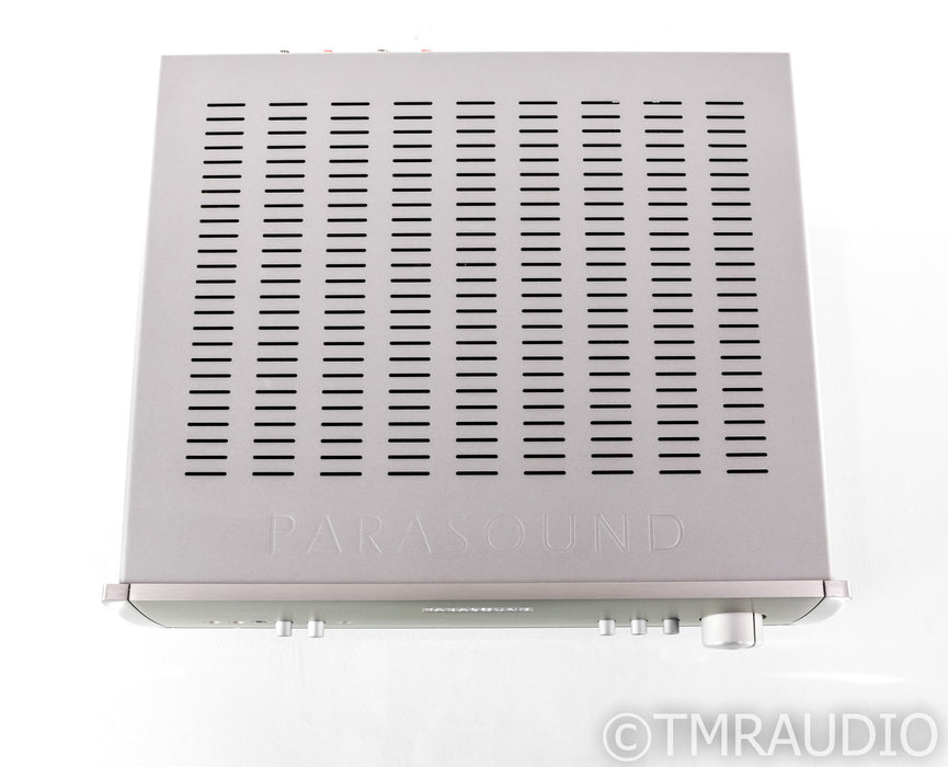 Parasound Halo Integrated 2.1 Channel Integrated Amplifier; Remote; MM/MC Phono