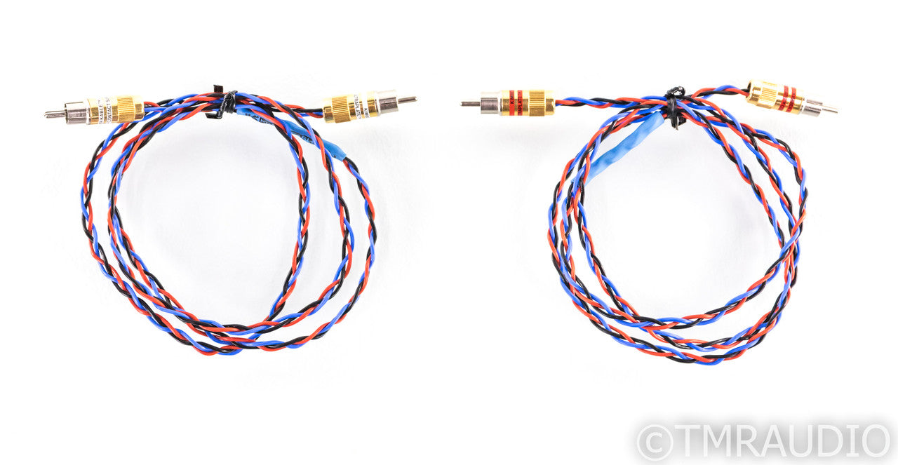 Kimber Kable PBJ RCA Cables; 1m Pair Interconnects
