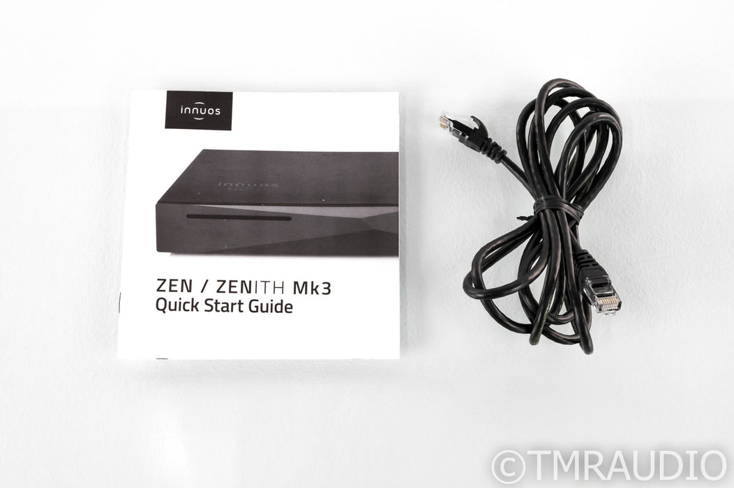 Innuos Zen Mk3 Network Server; Black; 8TB