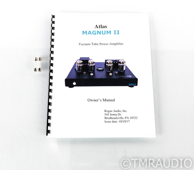 Rogue Audio Atlas Magnum II Mono Tube Power Amplifier