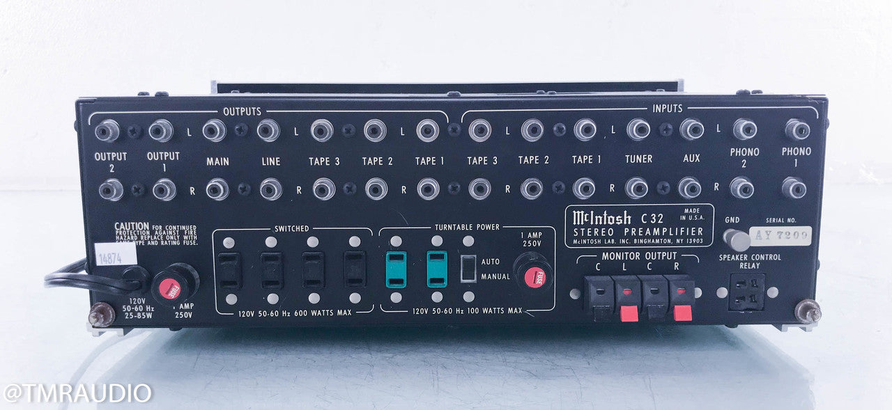 McIntosh C32 Vintage Stereo Preamplifier