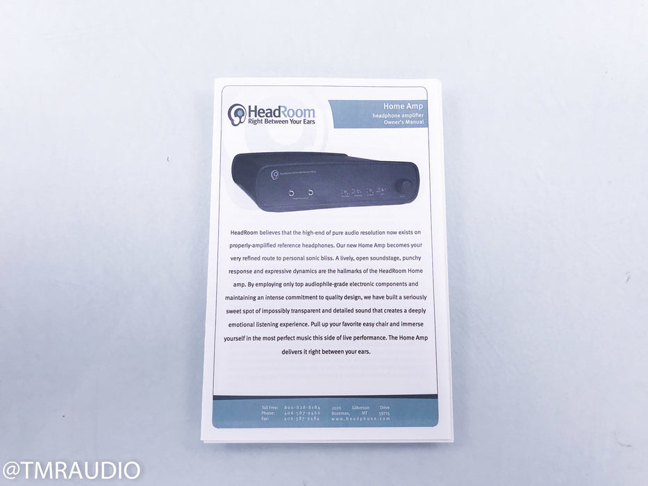 HeadRoom Home Headphone Amplifier