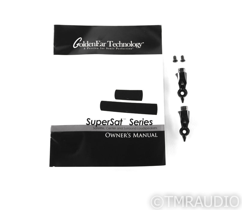 GoldenEar SuperSat 50C Center Channel Speaker; Black