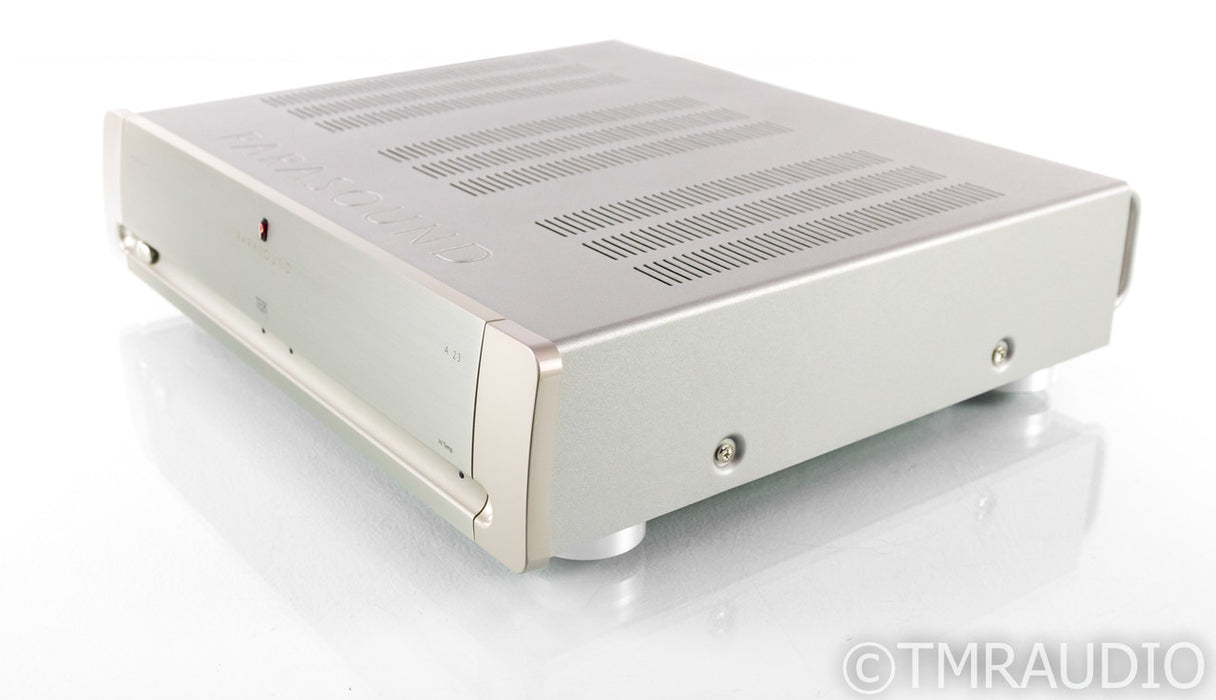 Parasound Halo A 23 Stereo Power Amplifier; A23; Silver