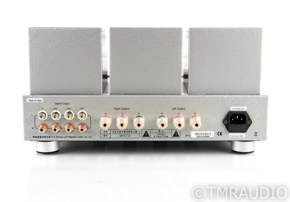 Line Magnetic LM-211IA Stereo Integrated Tube Amplifier; LM211IA; Remote