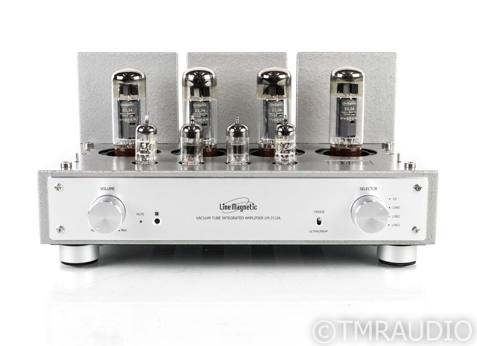 Line Magnetic LM-211IA Stereo Integrated Tube Amplifier; LM211IA; Remote