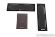 Sonus Faber Smart Center Channel Speaker; Black Leather