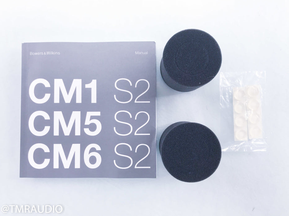 B&W CM6 S2 Bookshelf Speakers