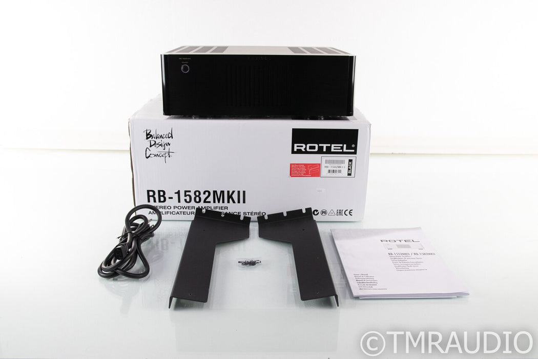 Rotel RB-1582 MkII Stereo Power Amplifier; RB1582 Mk2