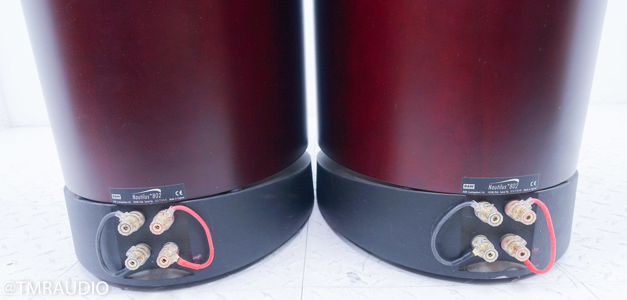 B&W Nautilus 802 Floorstanding Speakers