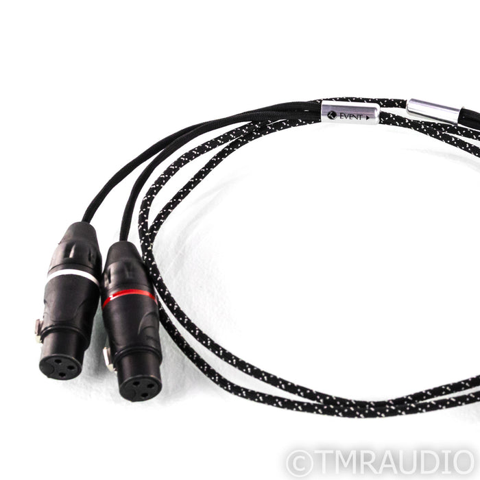 Zu Audio Event Mk 2 XLR Cables; 5ft Pair Balanced Interconnects