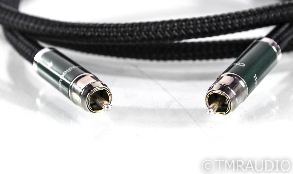 AudioQuest Columbia RCA Cables; 2m Pair Interconnects; 72v DBS
