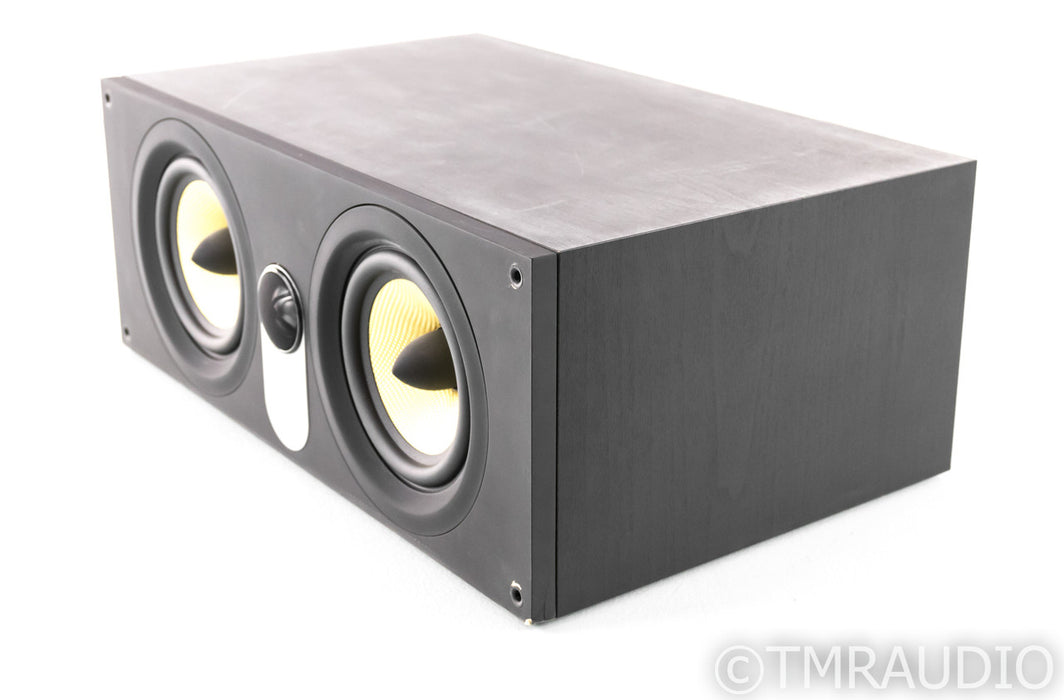 B&W HTM62 Center Channel Speaker; Black Ash; HTM-62