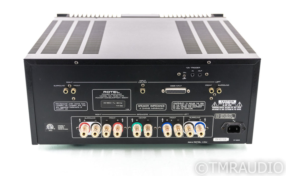 Rotel RMB-1075 5 Channel Power Amplifier; RMB1075