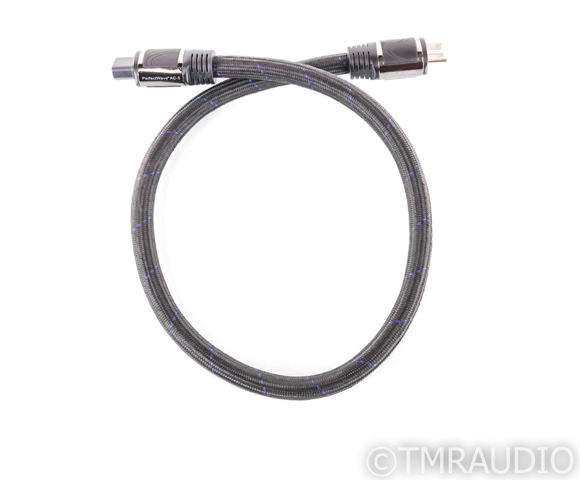 PS Audio PerfectWave AC-5 Power Cable; 1m AC Cord; AC5
