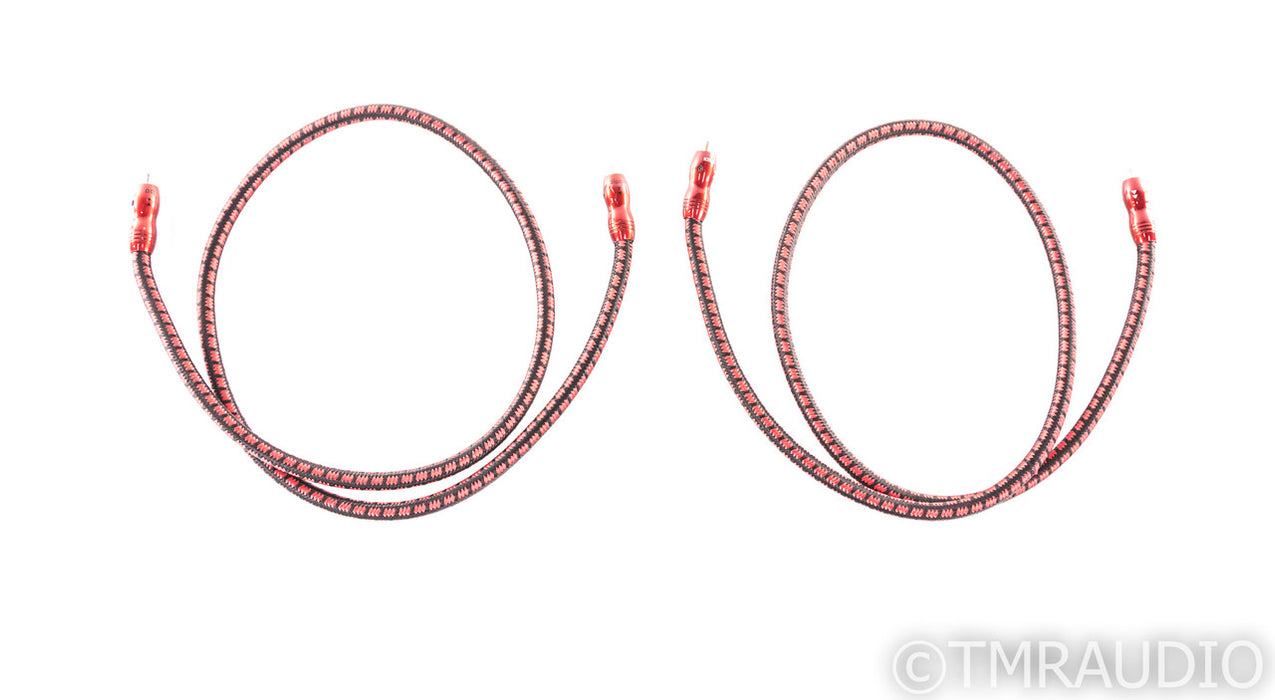 Audioquest King Cobra RCA Cables; 1m Pair Interconnects