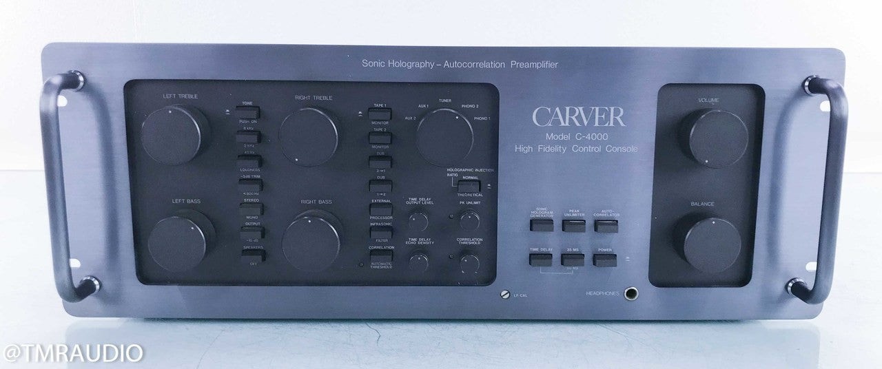 Carver C-4000 Vintage Sonic Holography Preamplifier