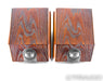 B&W CDM1 Bookshelf Speakers; Red Ash Pair; CDM-1