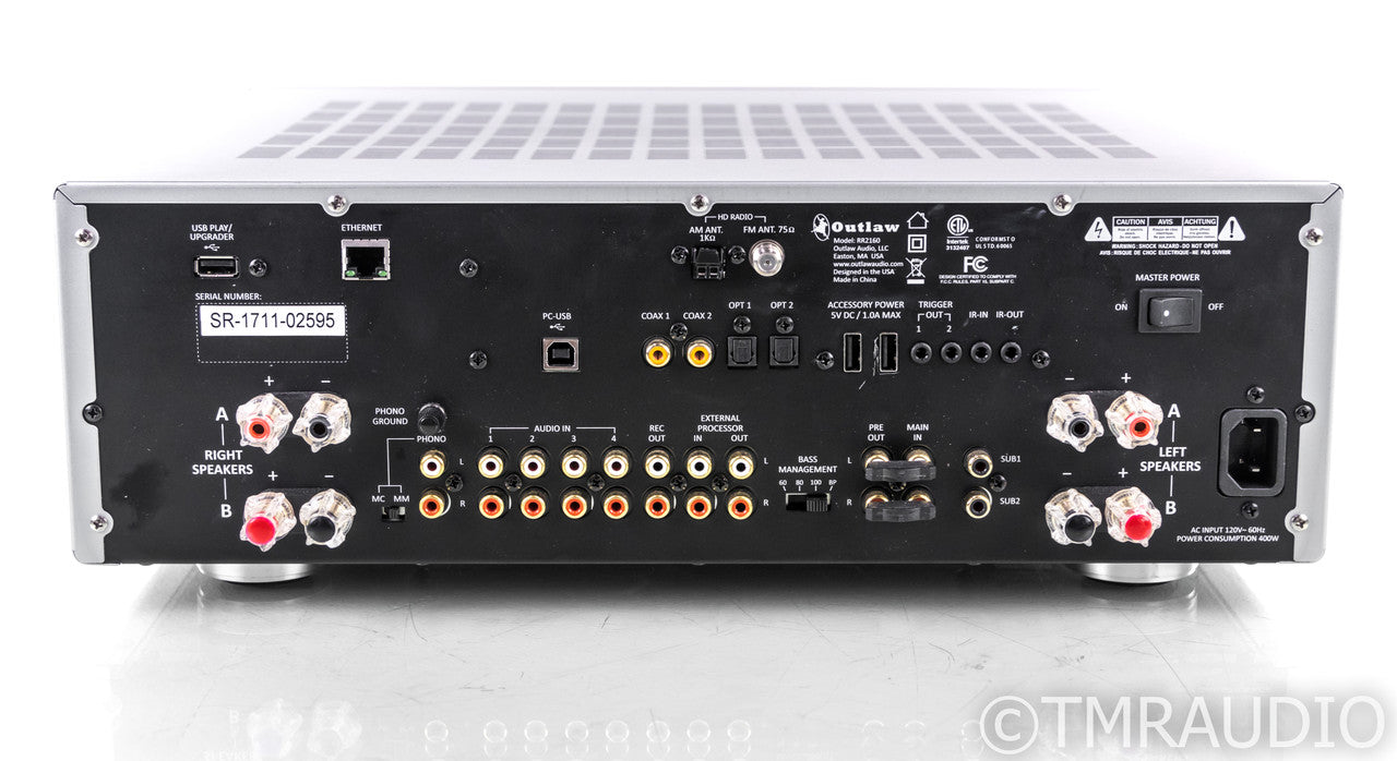 Outlaw Audio RR2160 Stereo AM / FM Receiver; RR-2160