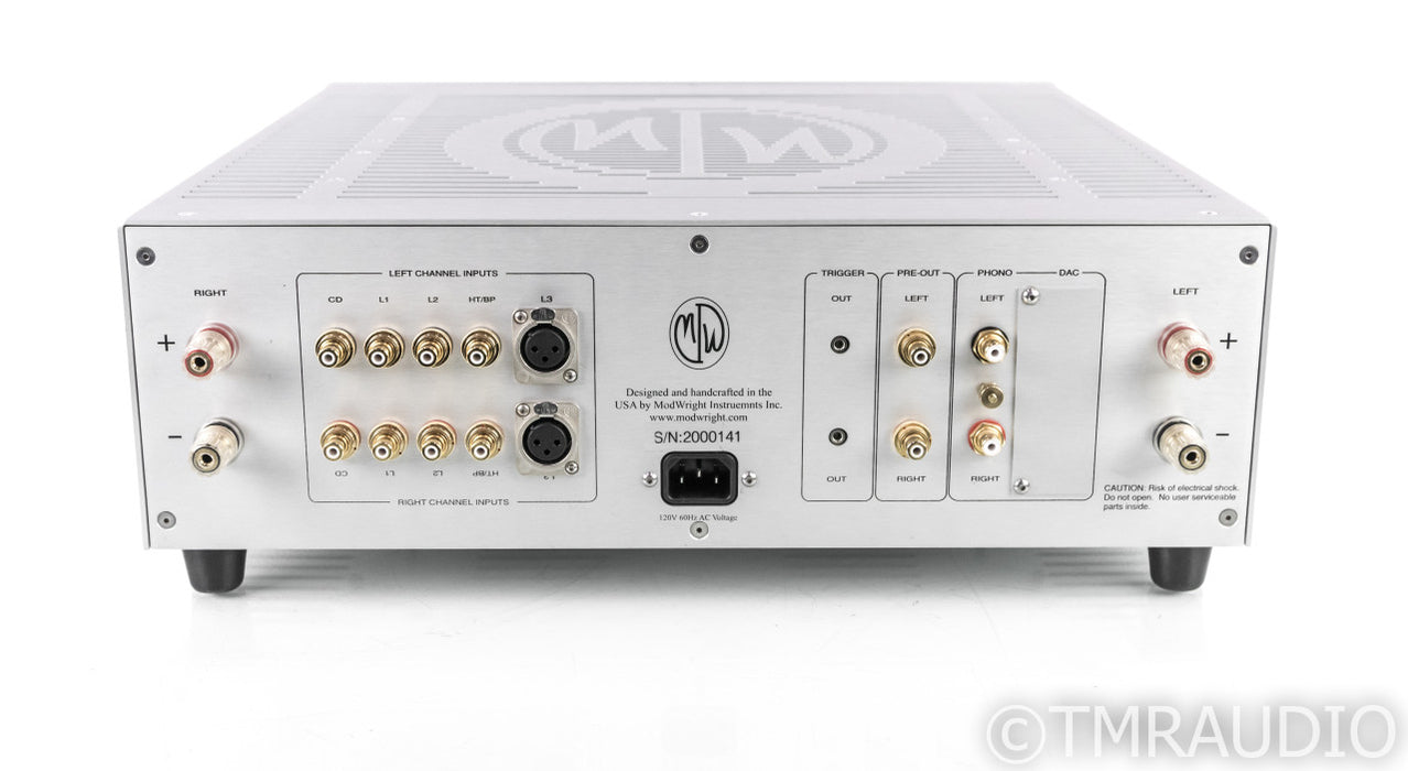 Modwright KWI-200 Stereo Integrated Amplifier; KWI200; Remote; MM Phono
