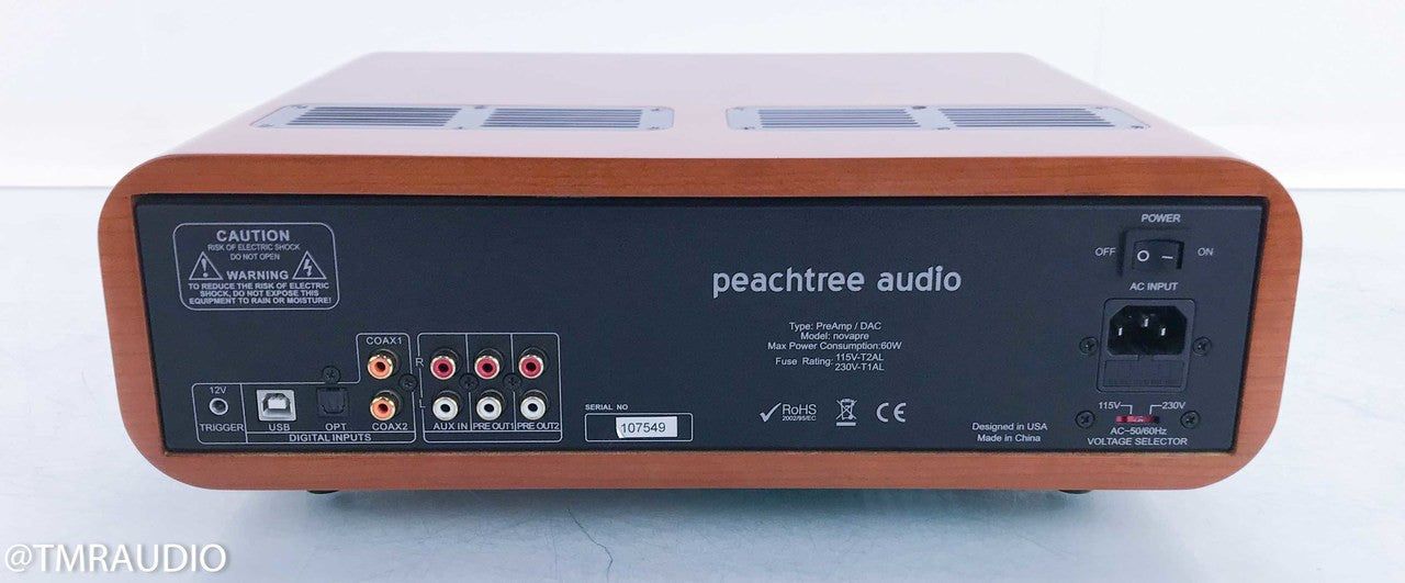 Peachtree Audio NovaPre Stereo Tube Hybrid Preamplifier / DAC