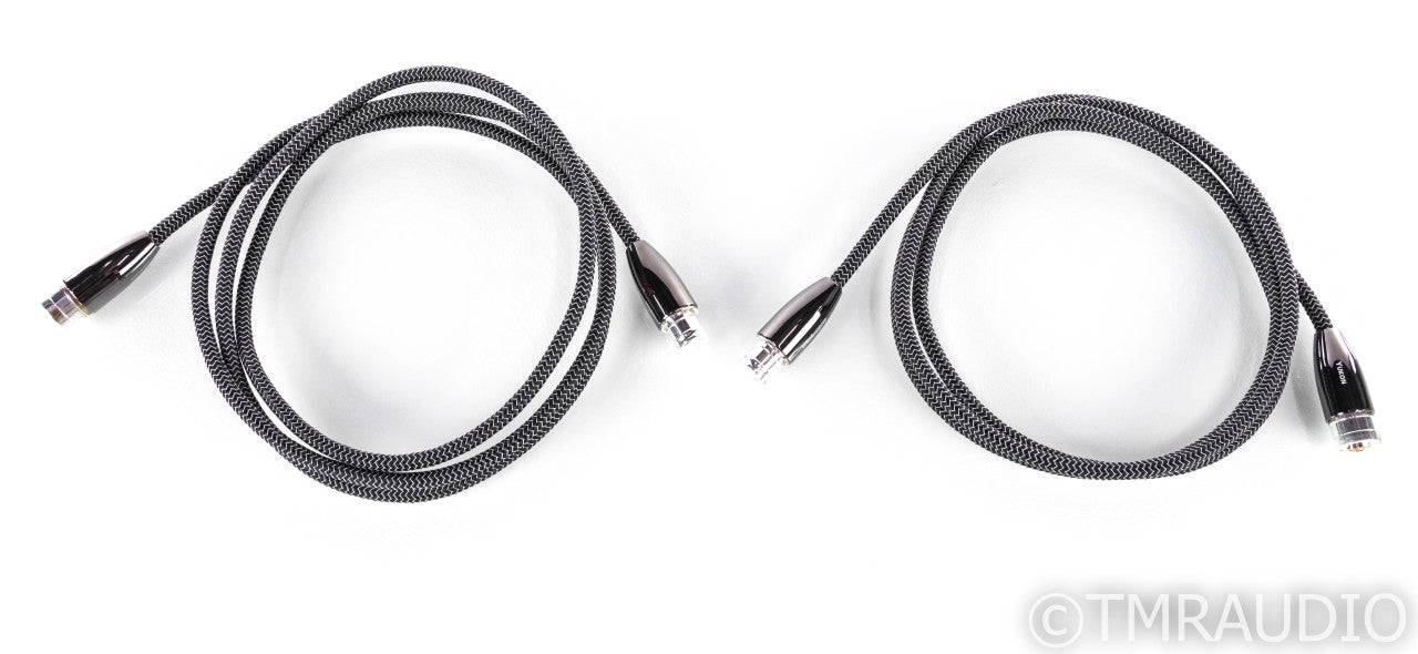 AudioQuest Yukon XLR Cables; 2m Pair Balanced Interconnects
