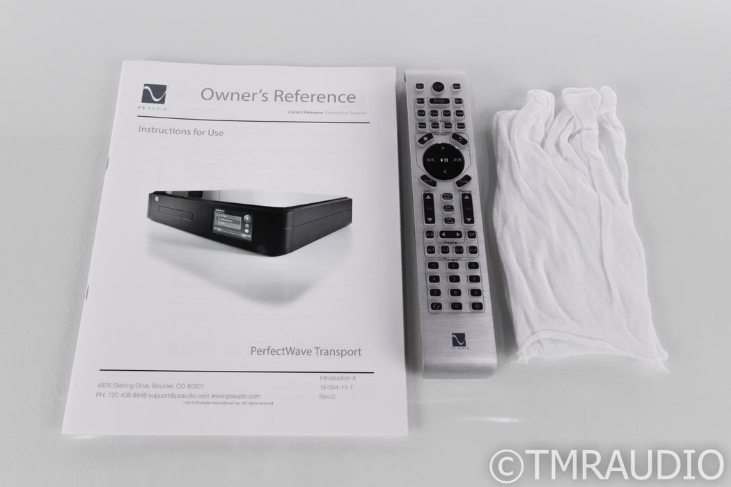 PS Audio PerfectWave Transport; Remote; PWT; Black