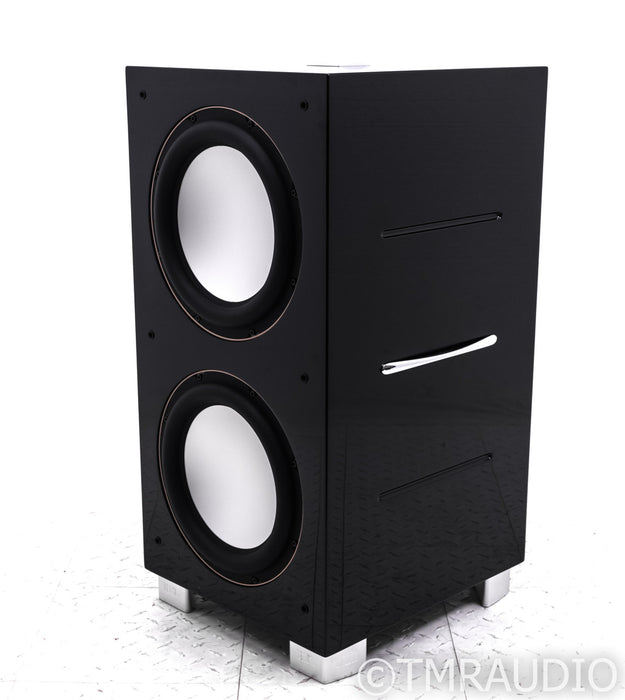 Rel 212/SE Dual 12" Powered Subwoofer; Gloss Black; 212-SE