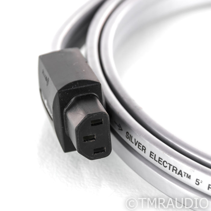 WireWorld Silver Electra 5.2 Power Cable; 2m AC Cord; 5 Squared