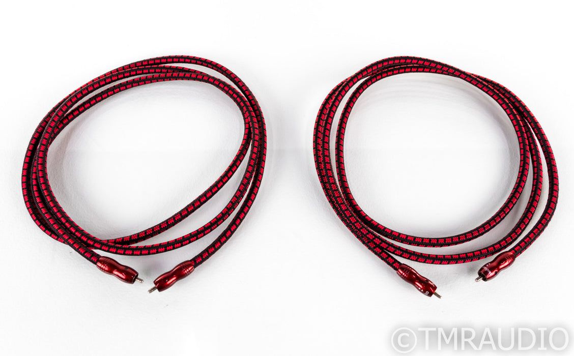 AudioQuest King Cobra RCA Cables; 2m Pair Interconnects