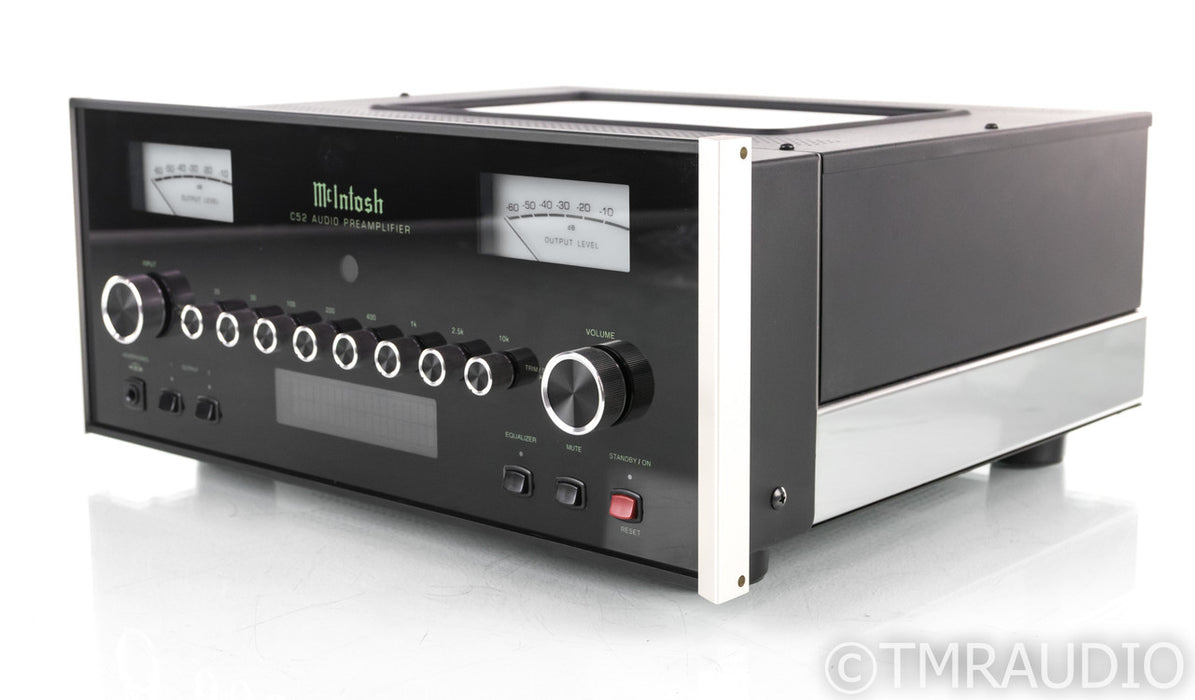 McIntosh C52 Stereo Preamplifier / DAC; Remote; C-52; MM / MC Phono