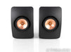KEF LS50 Bookshelf Speakers; Gloss Black Pair