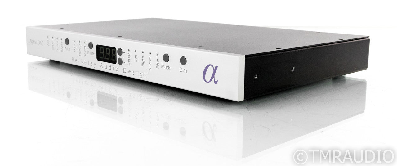Berkeley Audio Designs Alpha S/PDIF DAC; D/A Converter; Remote