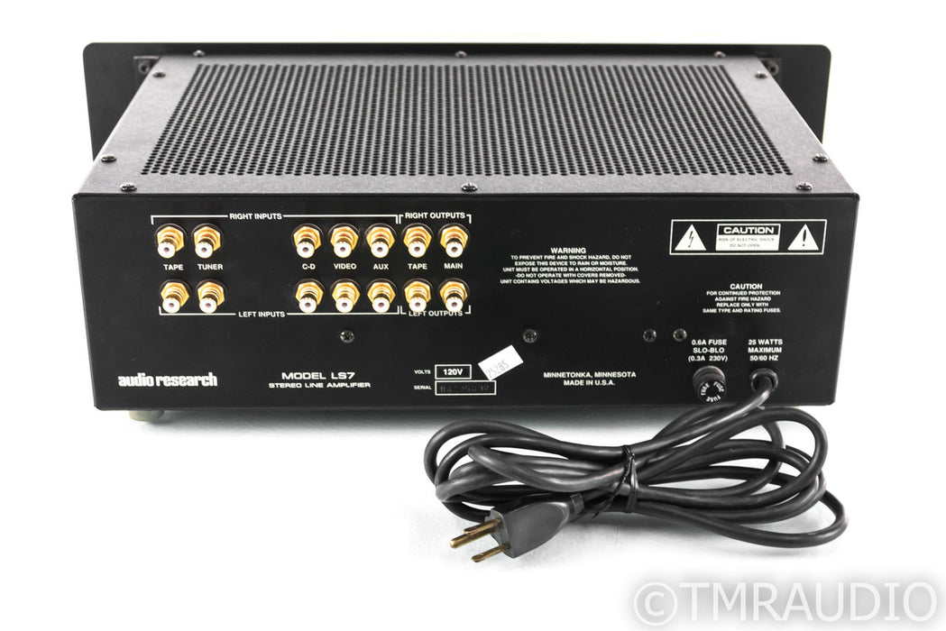 Audio Research LS-7 Stereo Tube Preamplifier; LS7