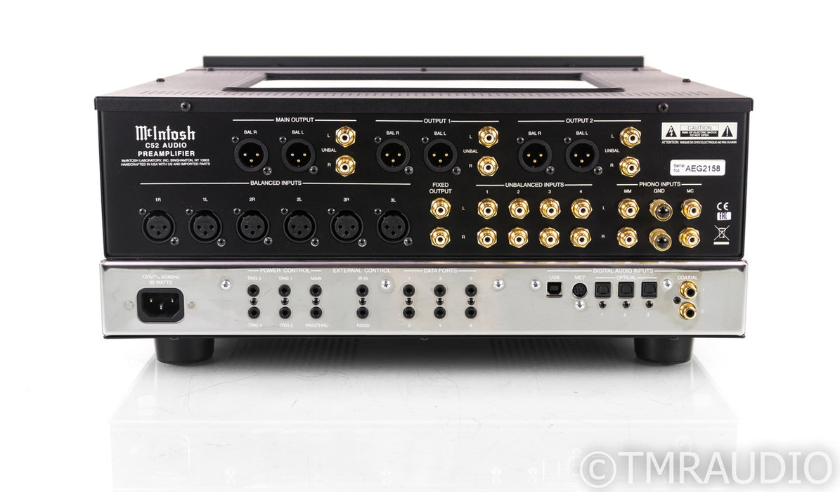 McIntosh C52 Stereo Preamplifier / DAC; Remote; C-52; MM / MC Phono