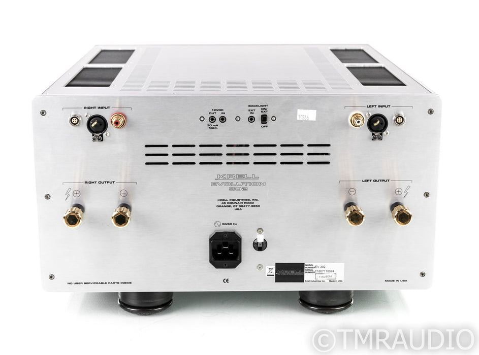 Krell Evolution 302 Stereo Power Amplifier; EV 302