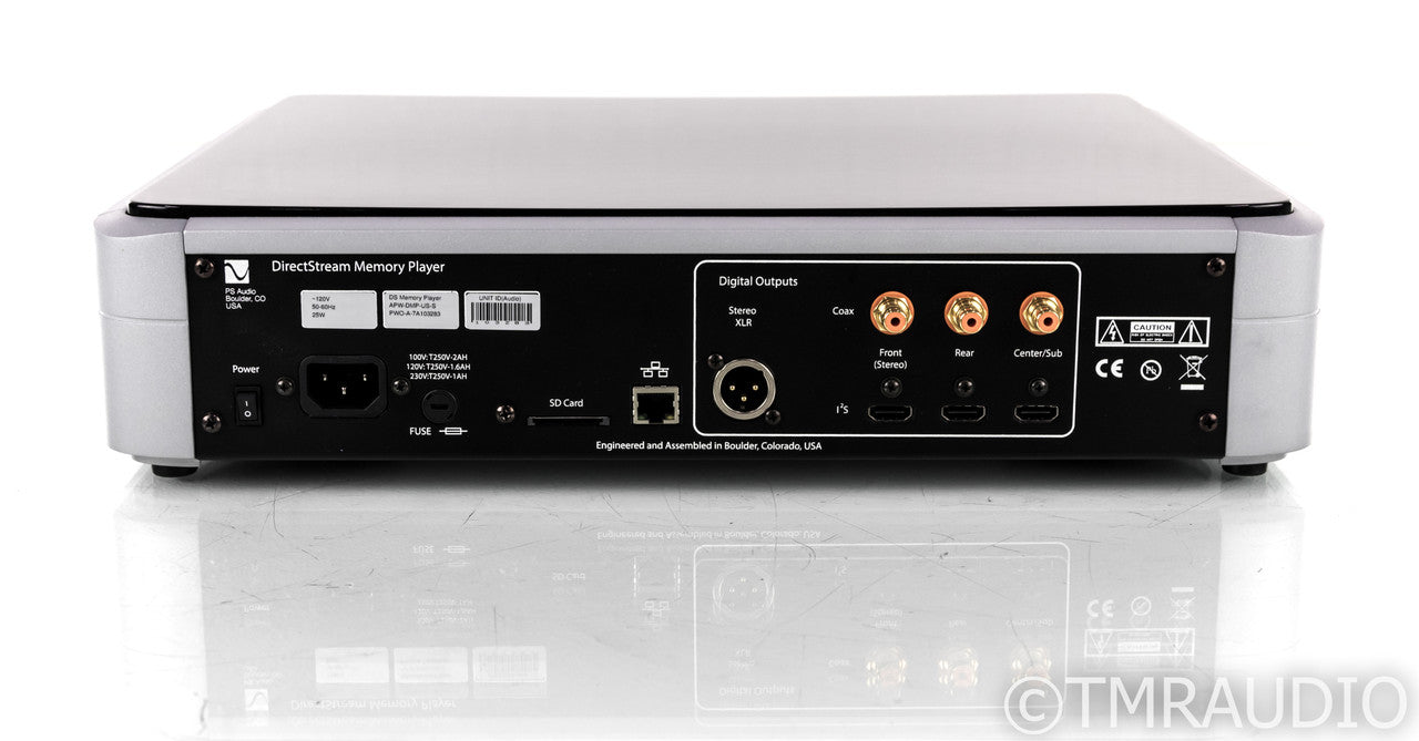 PS Audio DirectStream Memory Player SACD/CD Transport; Remote; DMP
