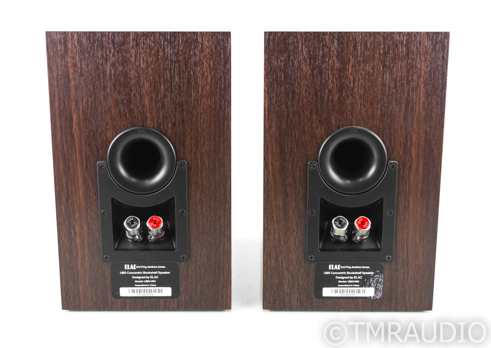 ELAC Uni-Fi UB5 Bookshelf Speakers; Walnut Pair