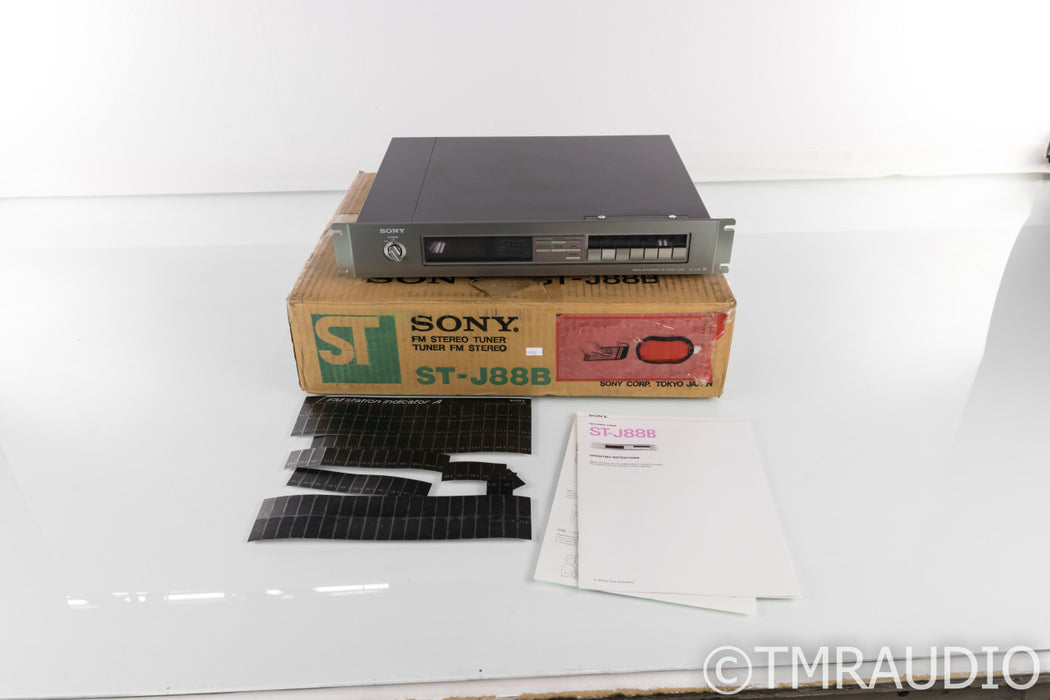 Sony ST-J88B Digital FM Tuner; STJ88B