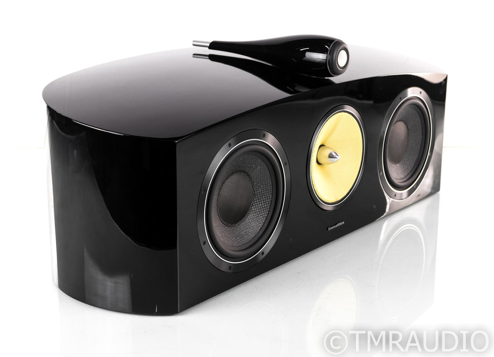 B&W HTM2D2 Center Channel Speaker; Piano Black; HTM-2 D2