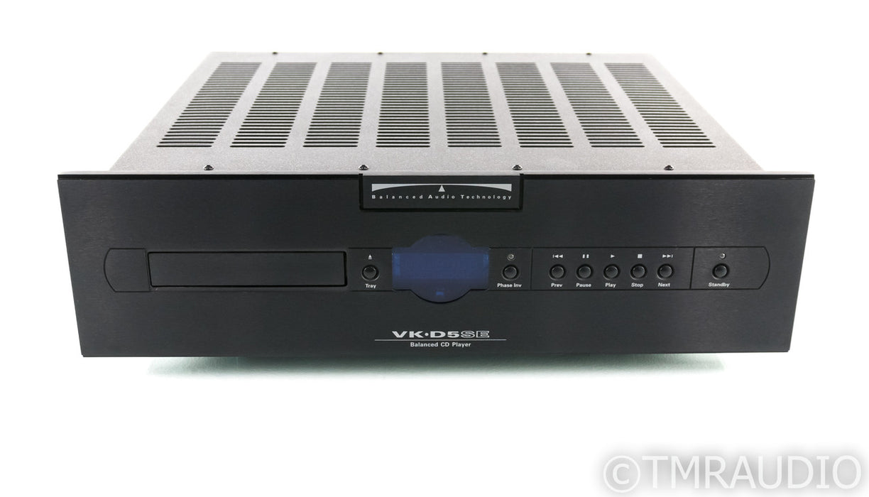 Balanced Audio Technology VK-D5SE Tube CD Player; 24-Bit; Remote