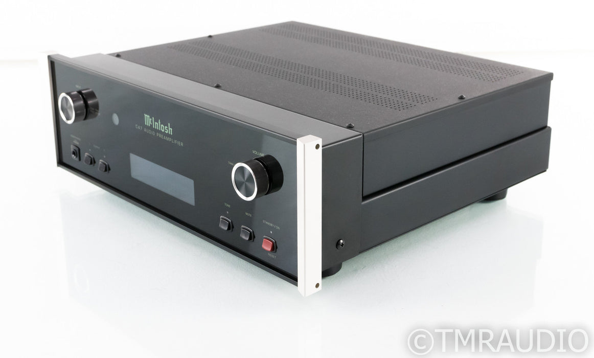 McIntosh C47 Stereo Preamplifier / DAC; C-47; Remote; MM / MC Phono