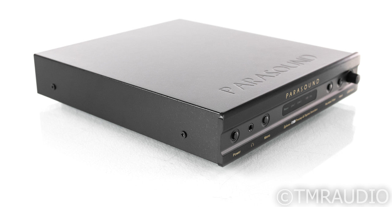 Parasound Zphono USB MM / MC Phono Preamplifier; A/D Converter; Z-Phono