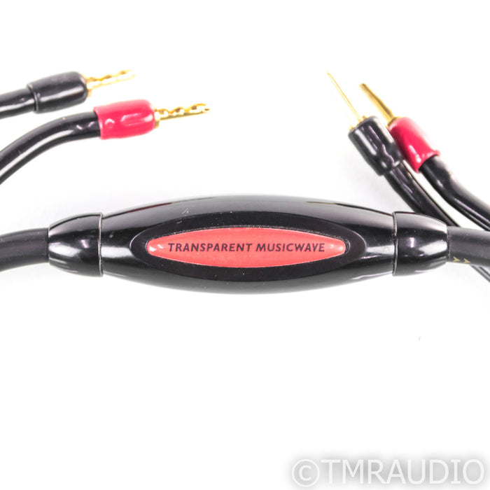 Transparent Audio MusicWave Speaker Cable; Single 4ft Cable