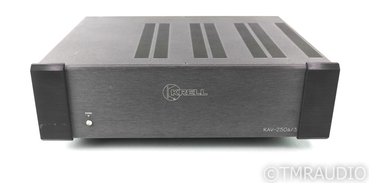 Krell KAV-250a/3 3 Channel Power Amplifier; KAV250 A/3