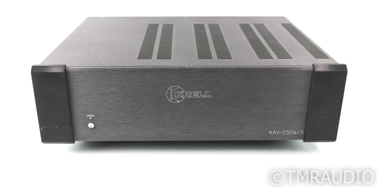 Krell KAV-250a/3 3 Channel Power Amplifier; KAV250 A/3