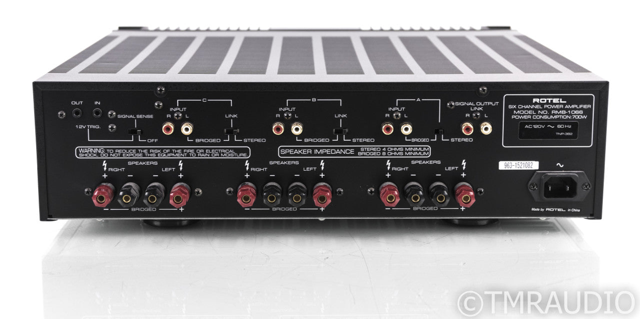 Rotel RMB-1066 6 Channel Power Amplifier; RMB1066