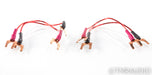 Anti Cables Performance Series Level 2 Speaker Jumper Cables; 7" Pair; Bi-amp