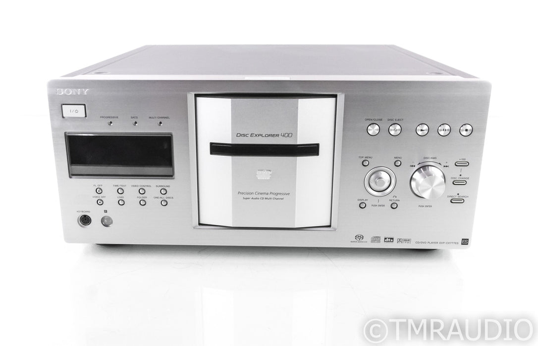 Sony DVP-CX777ES 400-Disk SACD / CD / DVD Player; DVPCX777ES; Remote