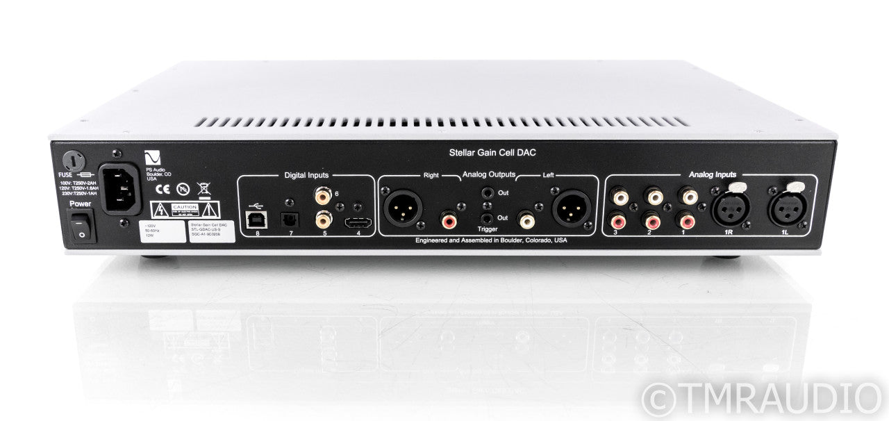 PS Audio Stellar Gain Cell DAC / Preamplifier; D/A Converter; Remote; Warranty